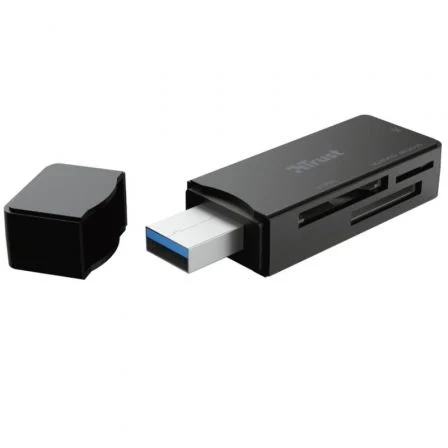 Trust Nanga 21935 Lector de tarjetas USB 3.1 Negro